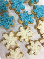 Cut Out Cookies -   Mini Snowflakes- 2 dozen per set